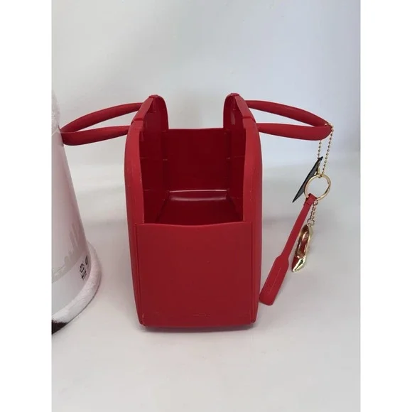 The Devil Wears PRADA Popcorn Purse Bucket With Charms & Blanket Set New